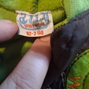 Green and Black Sport Jacket